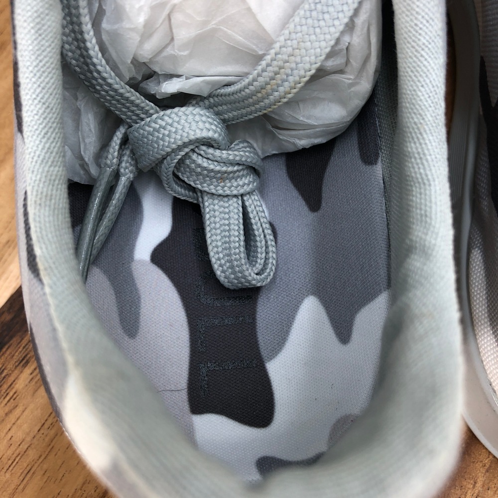 NOBULL Gray White Camo Canvas Sneakers - Picture 5 of 14